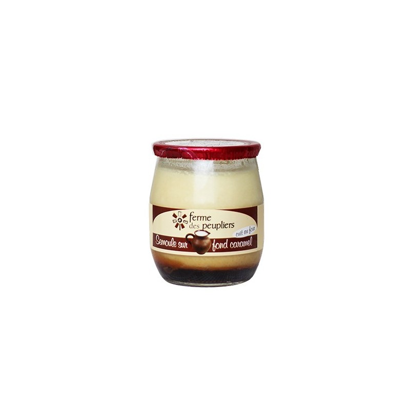 2 GÂTEAUX DE SEMOULE SUR CARAMEL