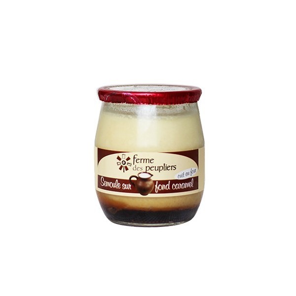 2 GÂTEAUX DE SEMOULE SUR CARAMEL