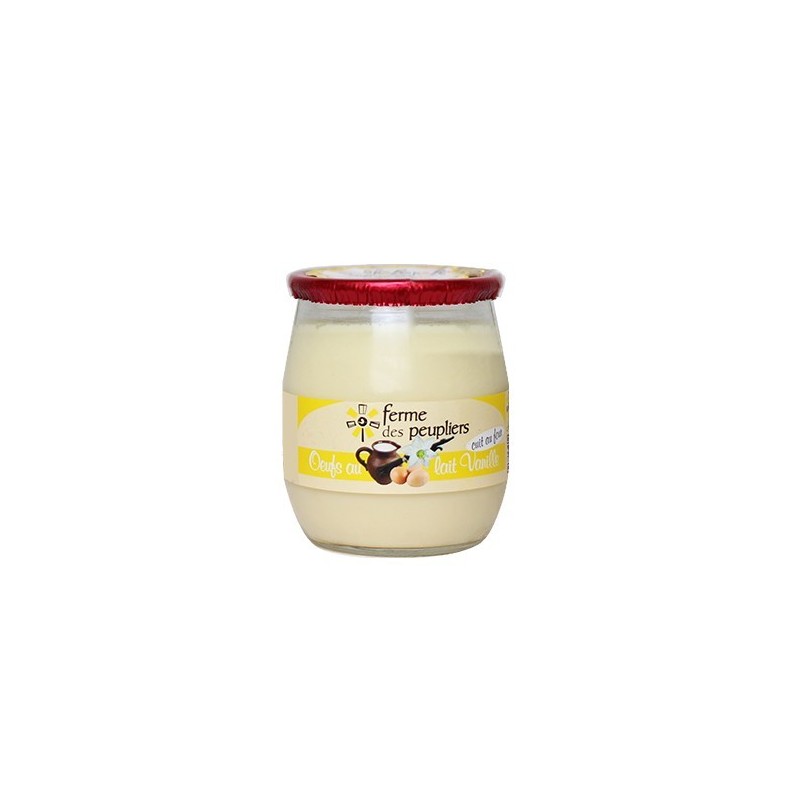 OEUF AU LAIT À LA VANILLE