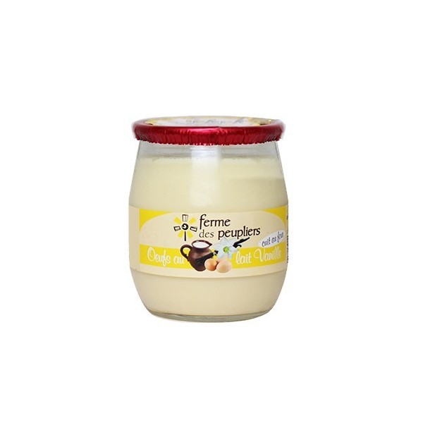 OEUF AU LAIT À LA VANILLE