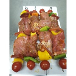 2 BROCHETTES DE MIGNON DE PORC CHORIZO