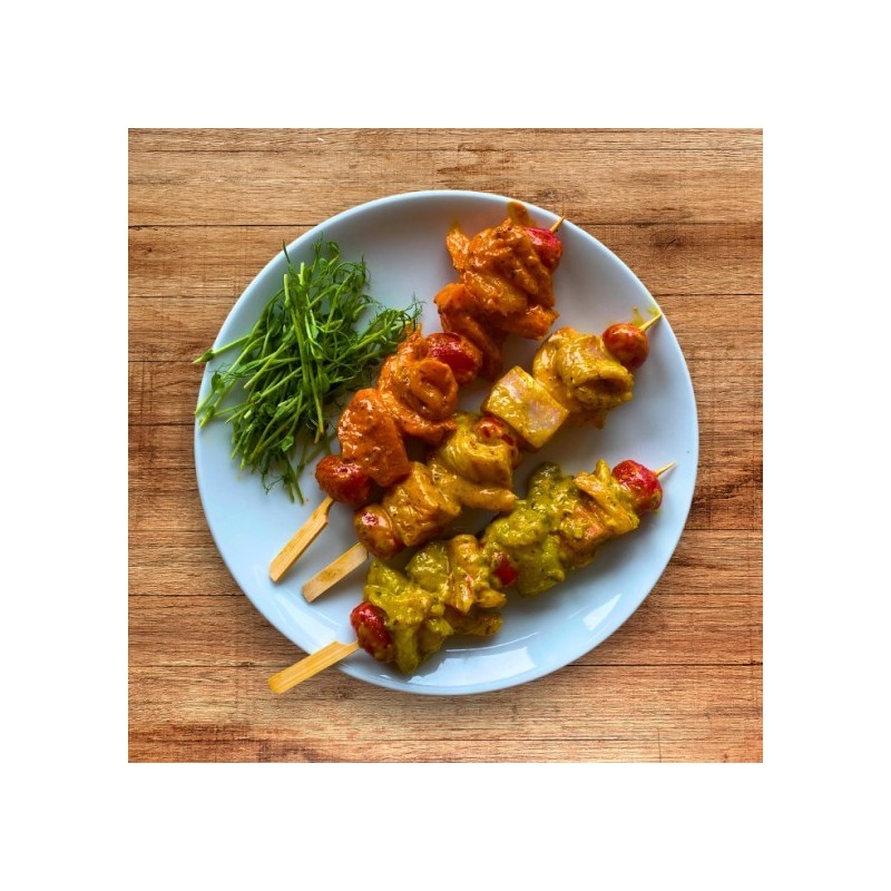 BROCHETTES DE POISSONS MARINES