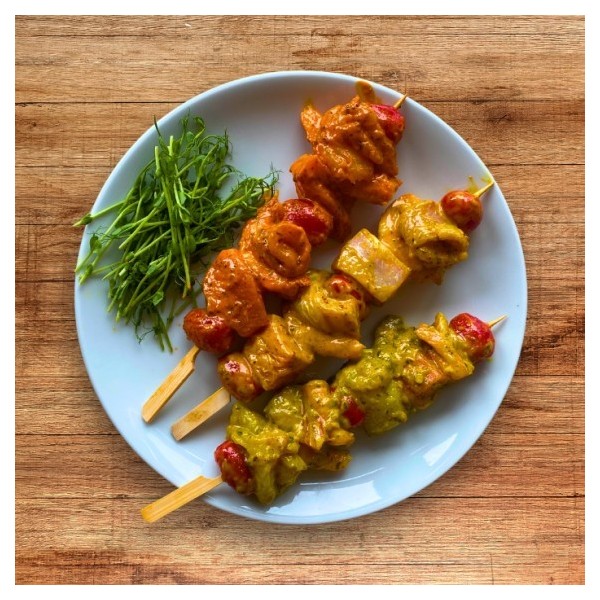 BROCHETTES DE POISSONS MARINES