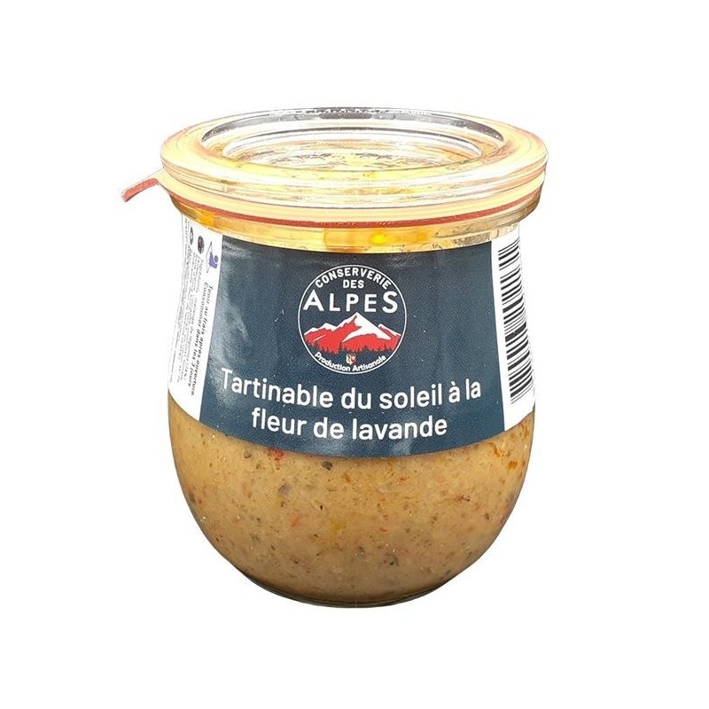 Tartinable du Soleil à la fleur de Lavande