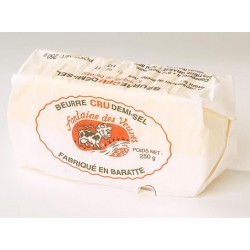 BEURRE BARATTE CRU DOUX