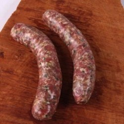 2 SAUCISSES NATURES