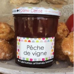 CONFITURE PECHE DE VIGNE