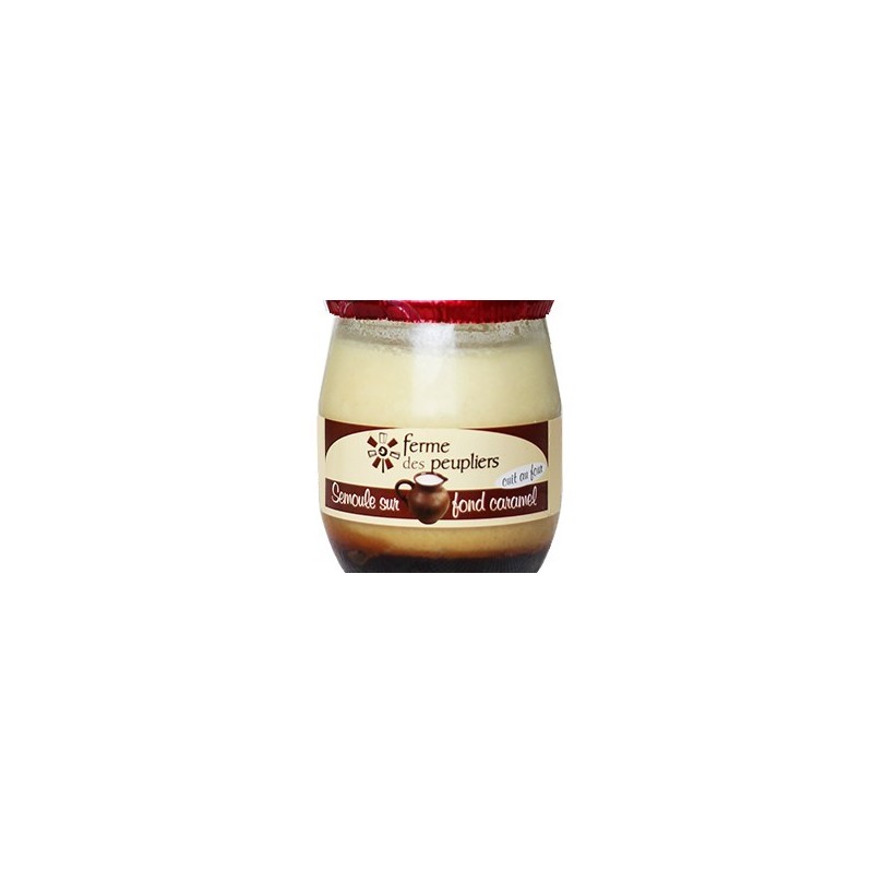 2 GÂTEAUX DE SEMOULE SUR CARAMEL