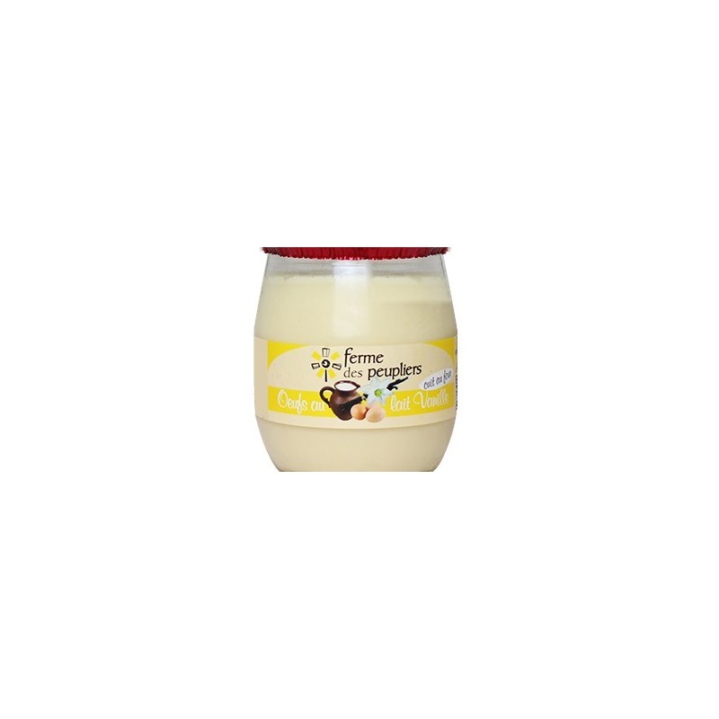 OEUF AU LAIT À LA VANILLE