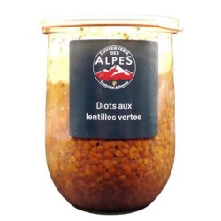 SAUCISSES LENTILLES 2 / 3 PARTS