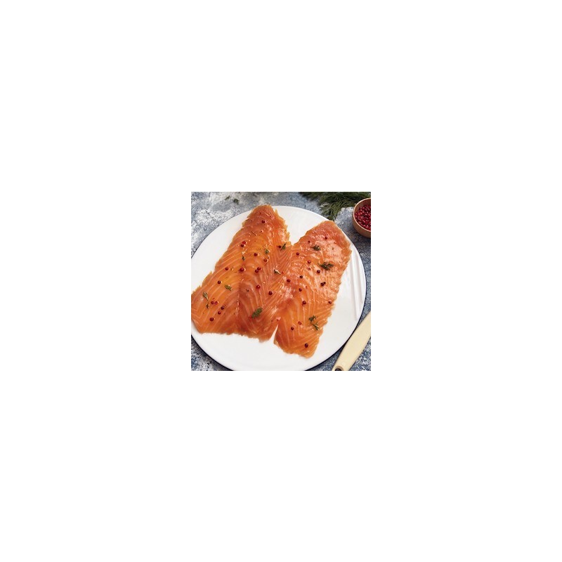 2 TRANCHES SAUMON FUMÉ MARINÉ