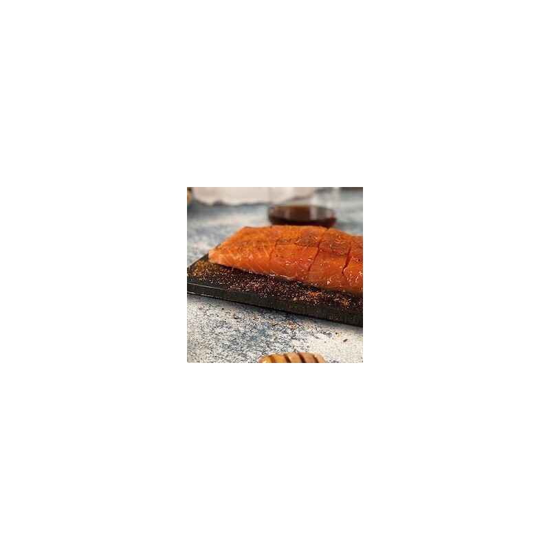 SAUMON PAVE A LA CANADIENNE